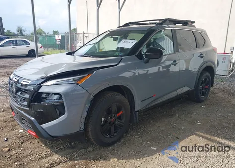 2025 Nissan Rogue Rock Creek from USA, damaged, VIN 5N1BT3BB6SC862250